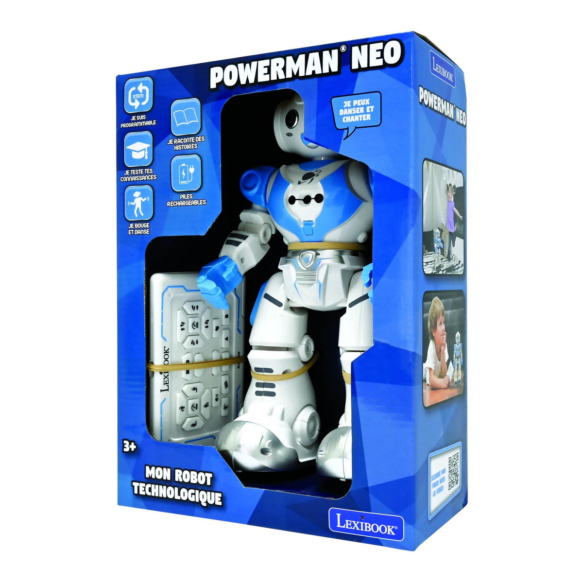 Lexibook Powerman Neo Robot Interactif Français