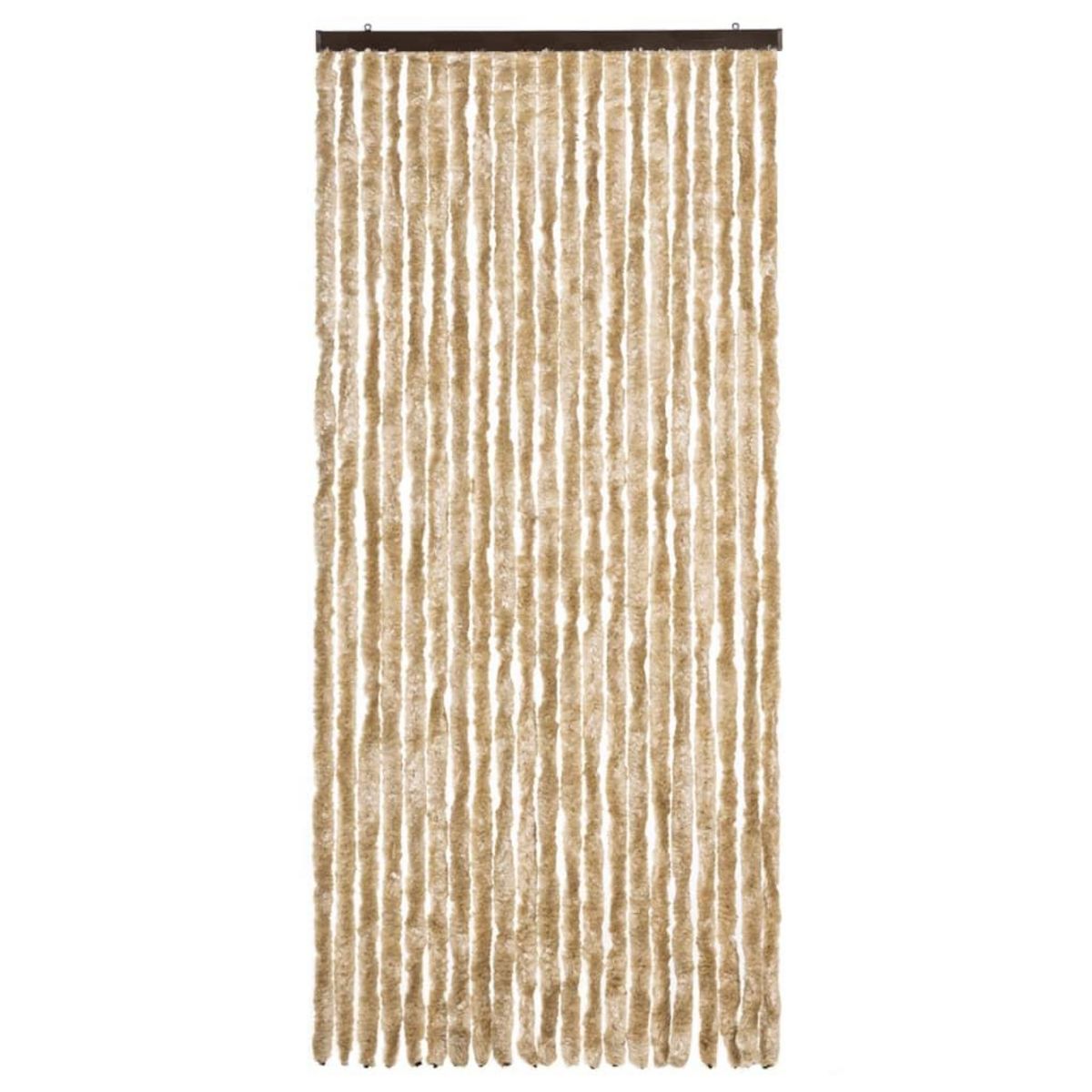 VIDAXL Moustiquaire Beige 90x200 cm Chenille
