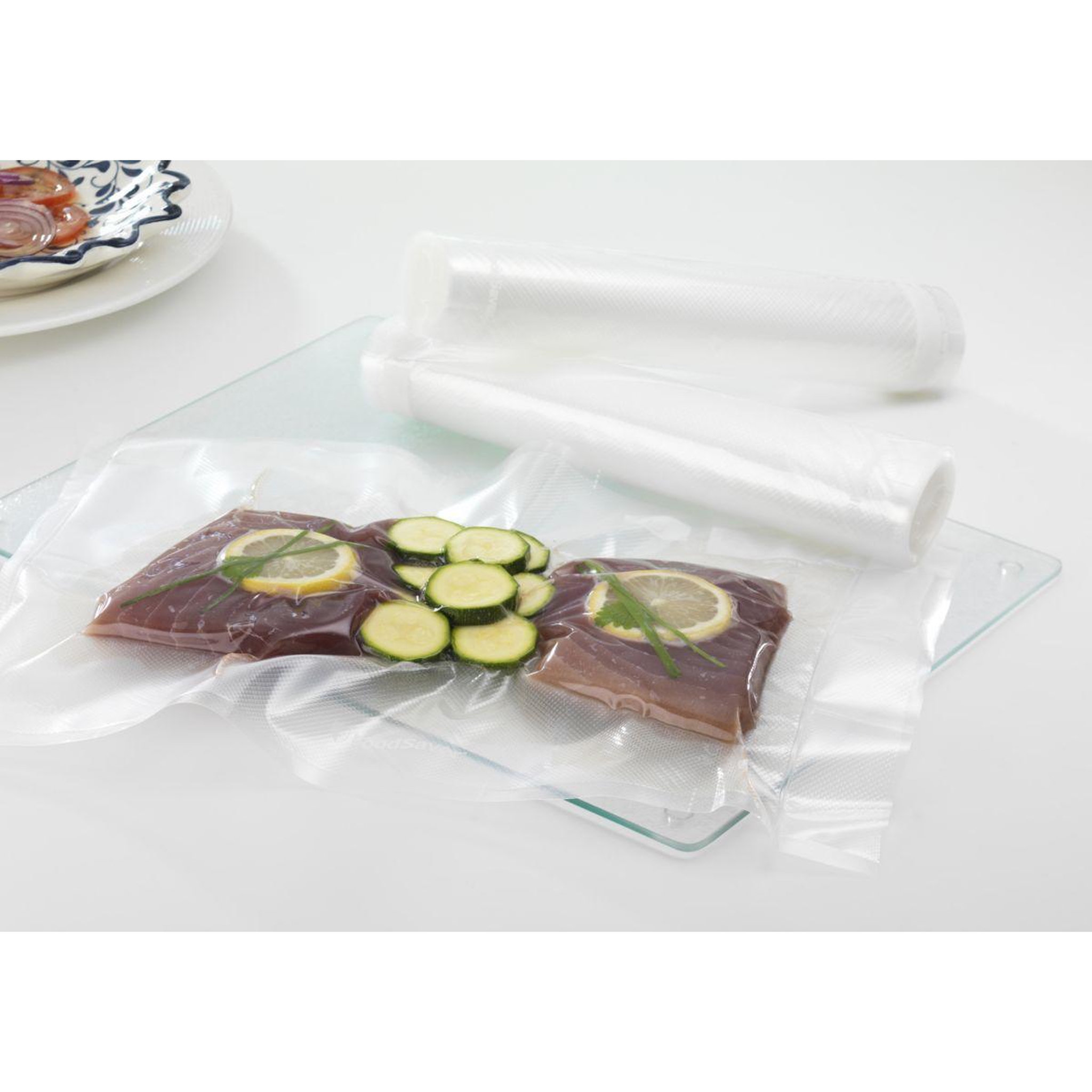 Voir la diapositive 3 : FOODSAVER Sac sous vide FSR2802 : 2 rouleaux 28cm sur 5,5 m