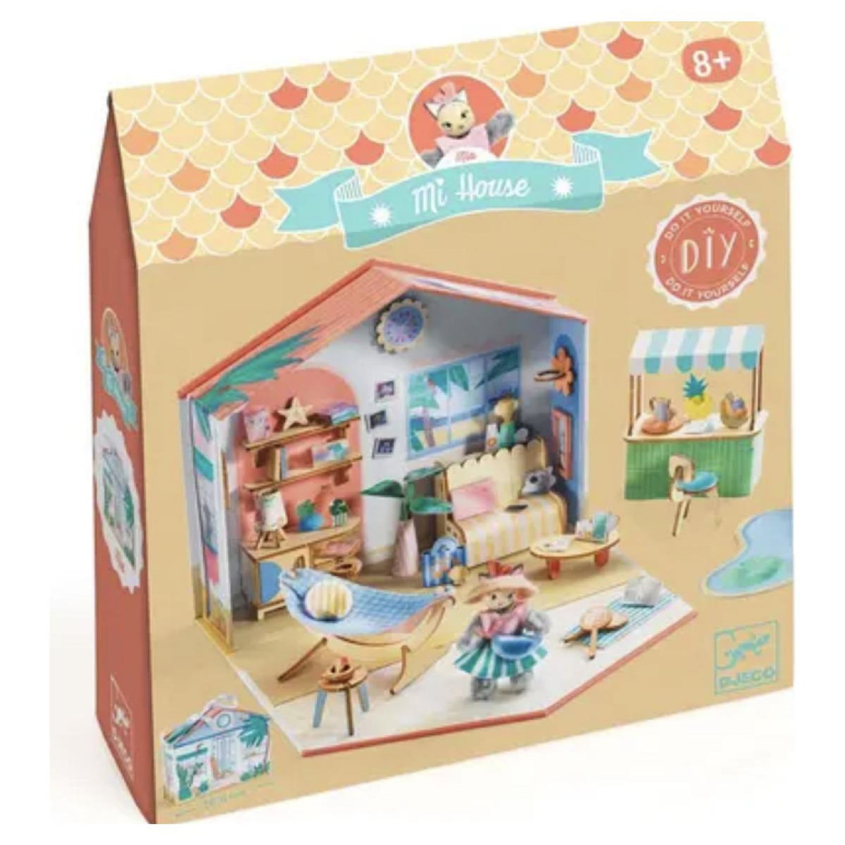 Djeco MINI MAISON DIY - Mi House - Mia