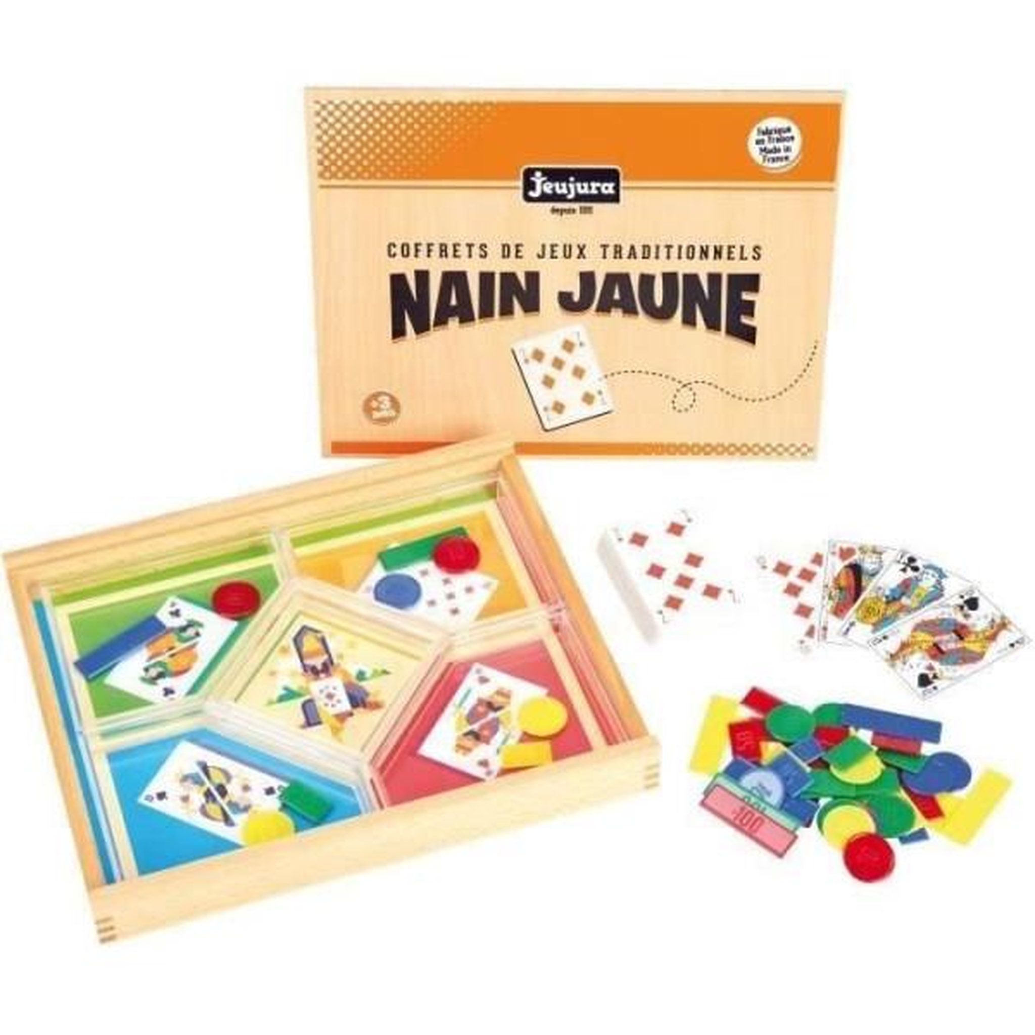 JeuJura Jeux Societe - Jeujura- Jeu Du Nain Jaune 8134
