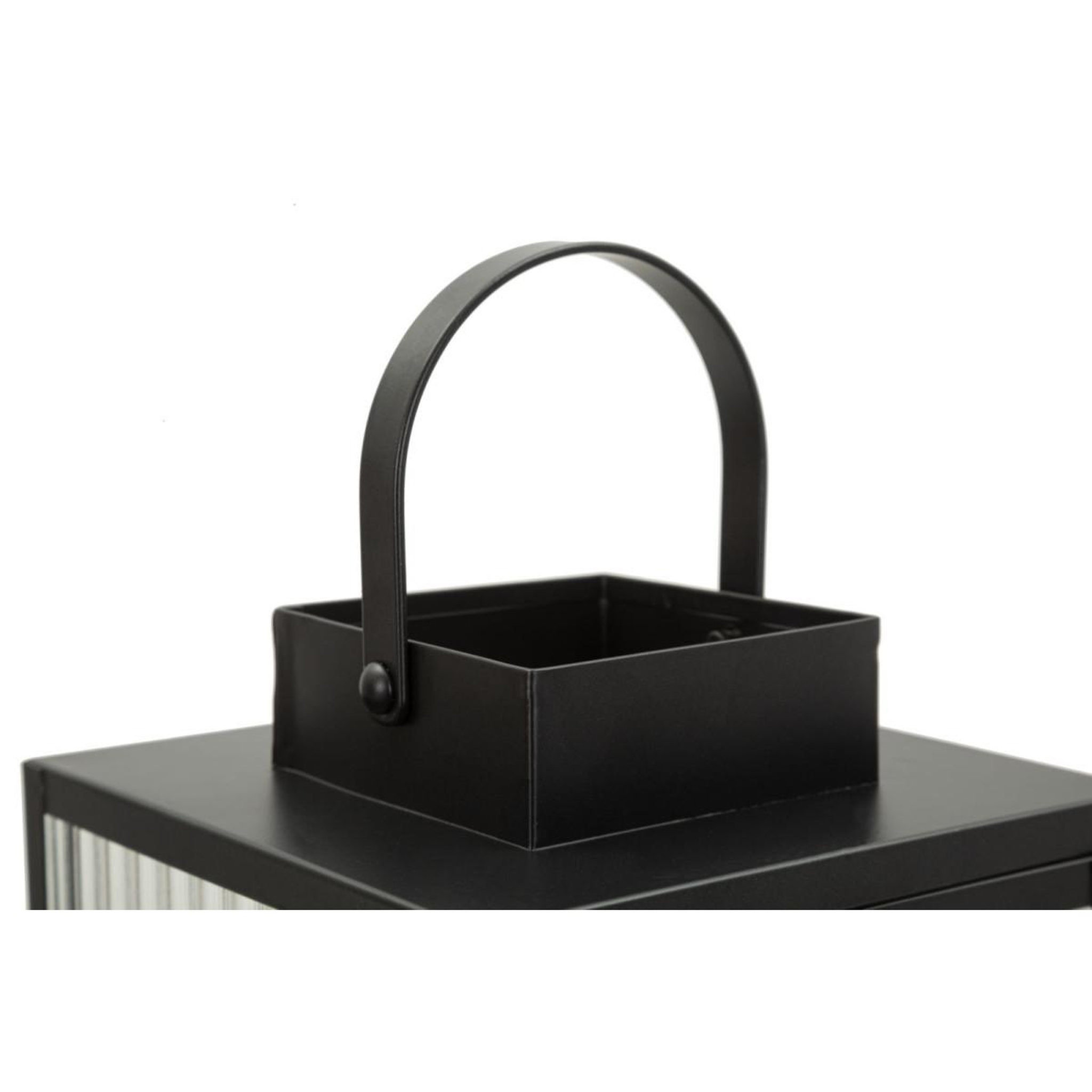 Voir la diapositive 6 : Paris Prix Lanterne Design Strié  Simply  28cm Noir