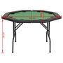 Voir la diapositive 6 : VIDAXL Table de poker pliable pour 8 joueurs 2 plis Octogonale Vert