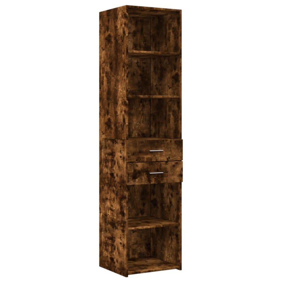 VIDAXL Buffet haut chene fume 45x42,5x185 cm bois d'ingenierie