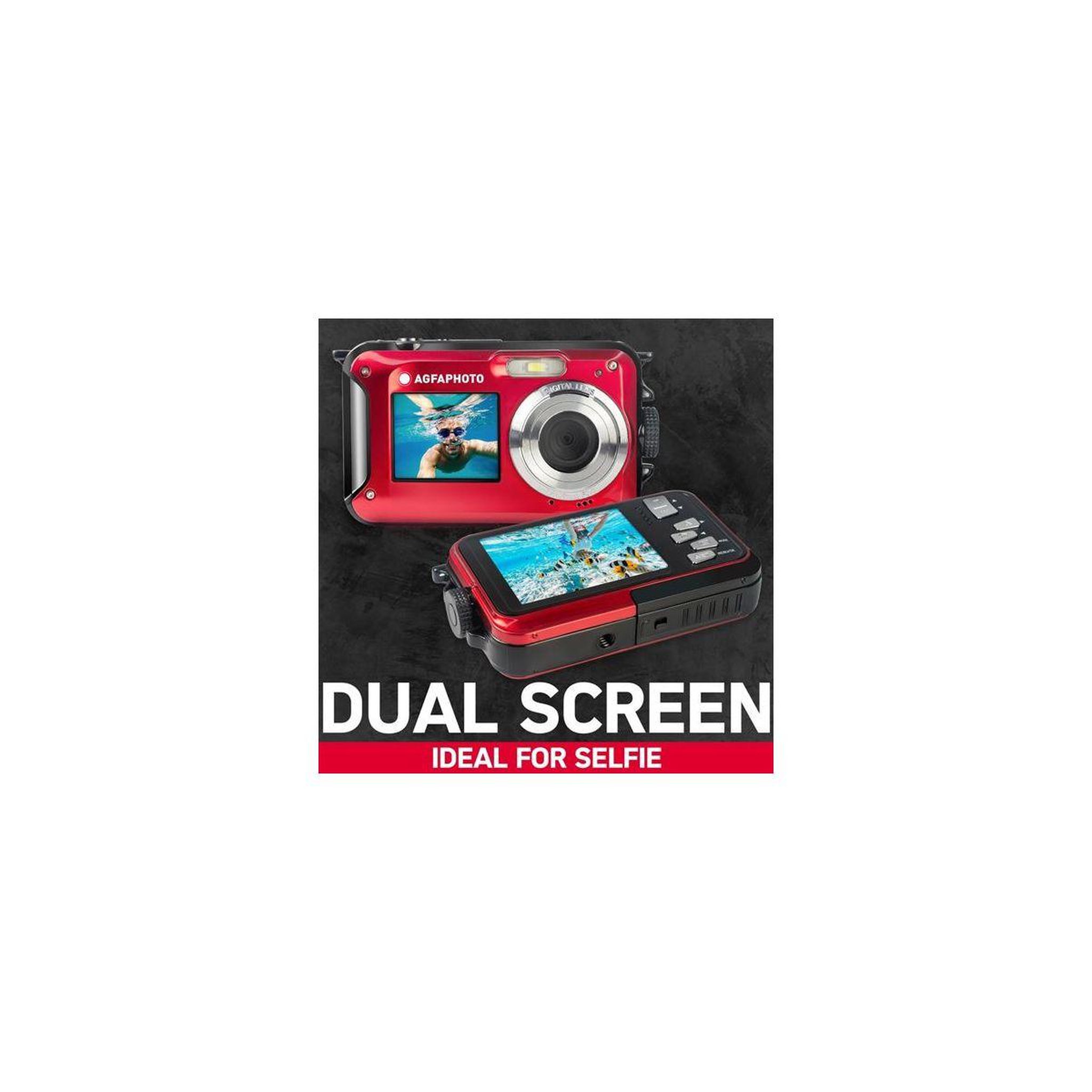 Voir la diapositive 2 : Agfa Appareil photo Compact PACK REALISHOT WATERPROOF WP8000 Ro