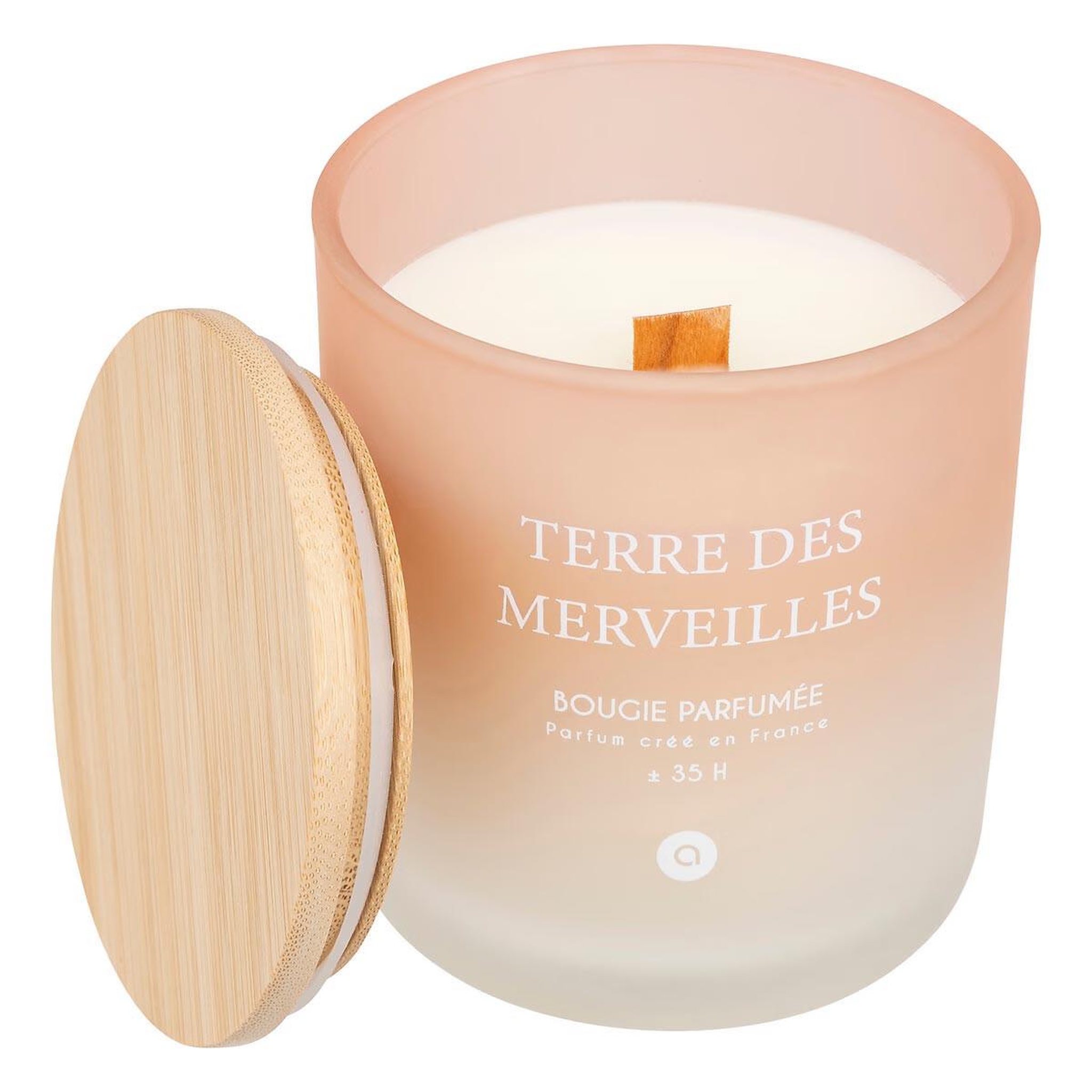 Voir la diapositive 2 : ATMOSPHERA Bougie parfumée en verre  sana  255g terre des merveilles