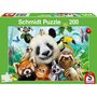Schmidt Puzzle 200 pièces : Nos amis les bêtes