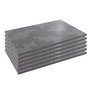 Voir la diapositive 1 : INTEC Lot de 6 Dalles de sol Clipsables Grises 116x76x3 cm Rectangulaire Polypropylène Revêtement de Sol Modulable 4.61m2 INTEC