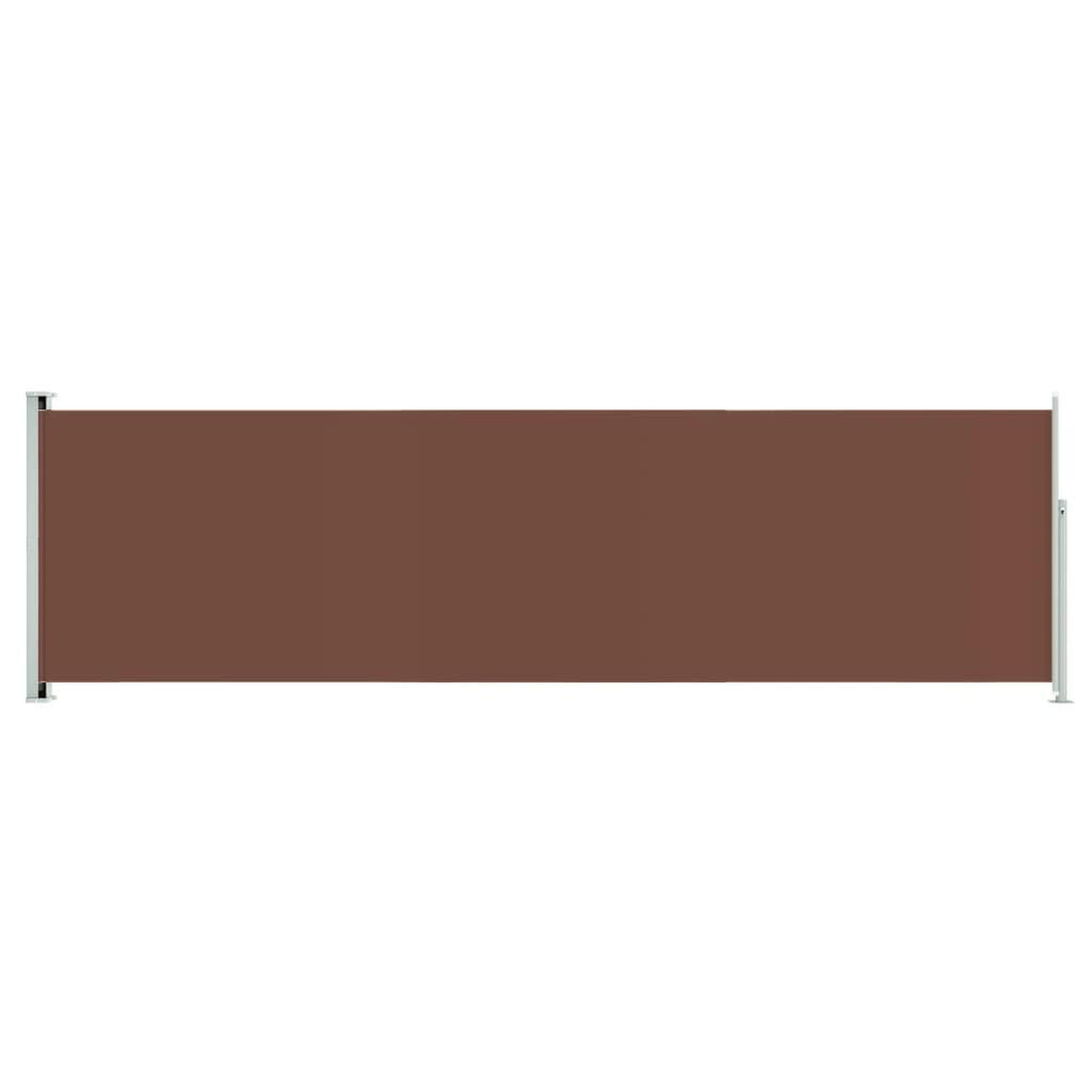 Voir la diapositive 2 : VIDAXL Auvent lateral retractable de patio 180x600 cm Marron