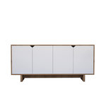 Habitat et Jardin Buffet en bois  Mete  - 180 x 40 x 81 cm - Blanc