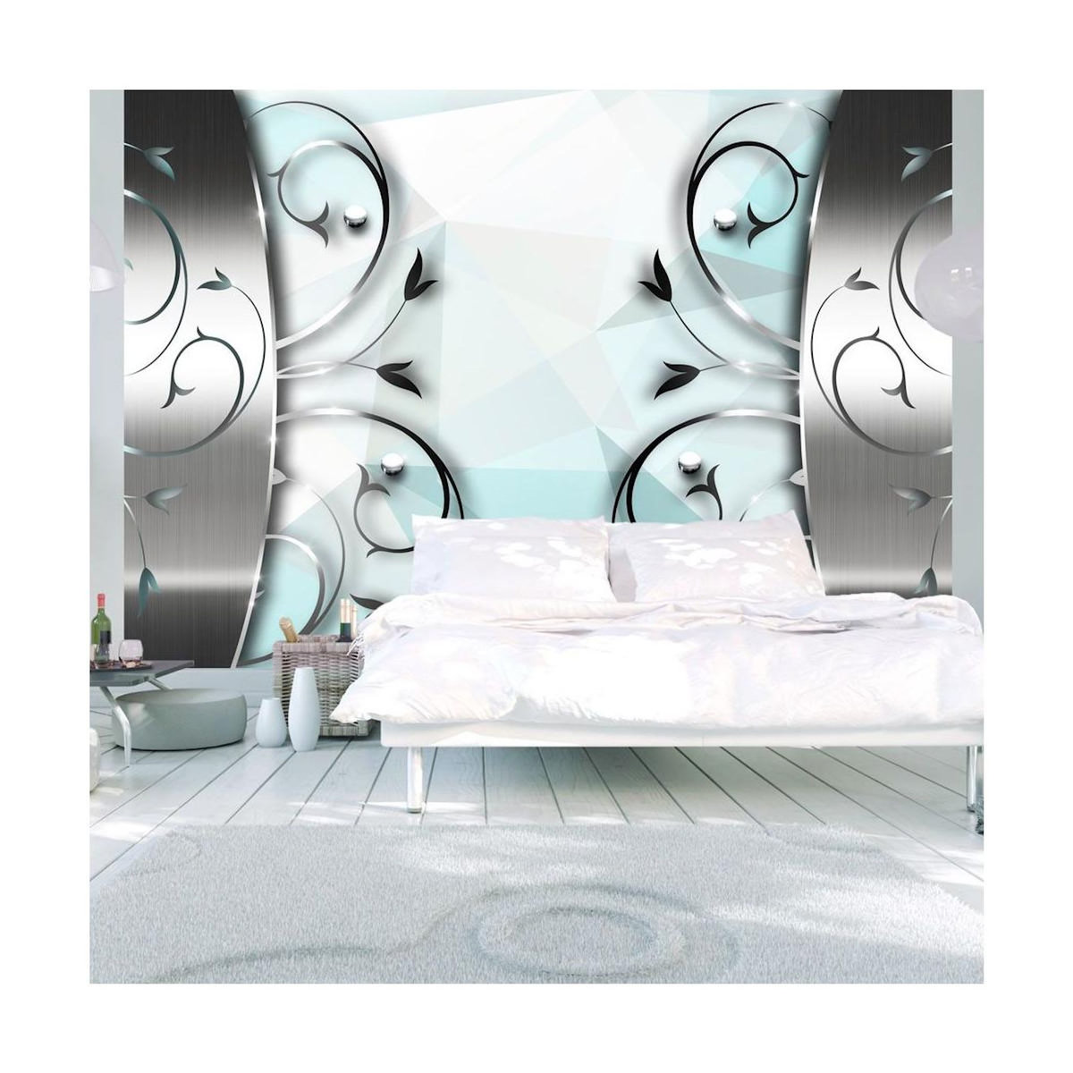 Paris Prix Papier Peint  Silver Gate