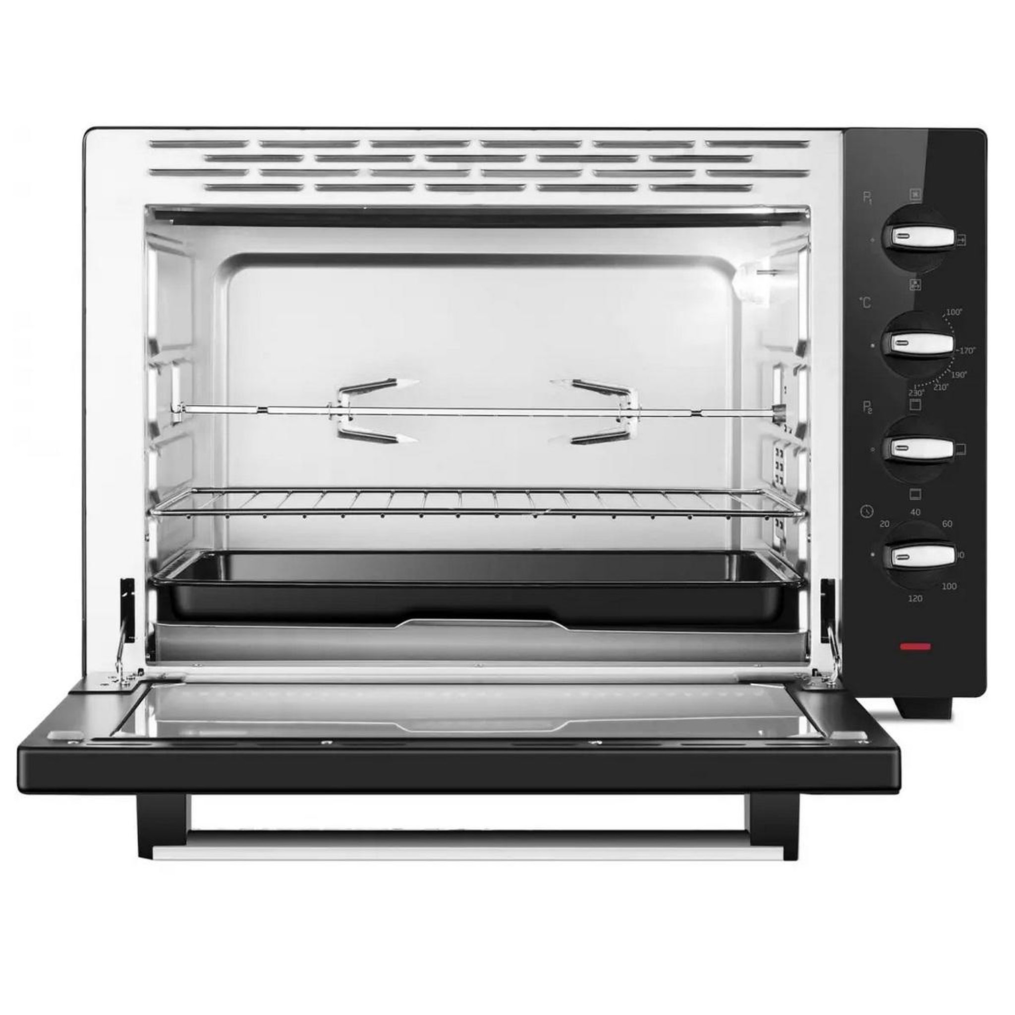 Voir la diapositive 2 : Beko Four multifonction 60l 2000w noir - BMOF60B