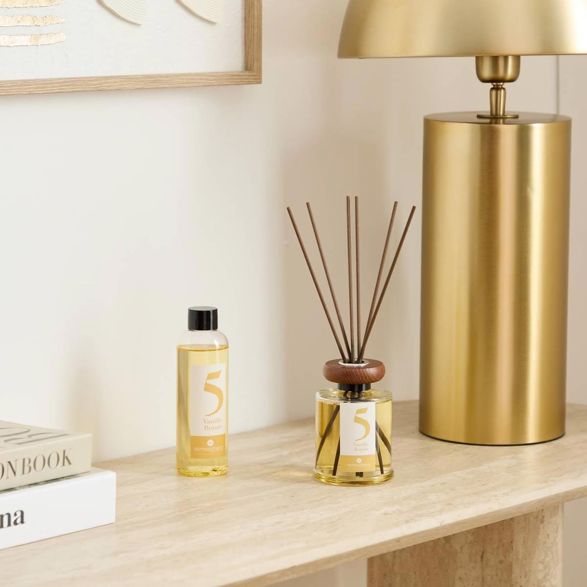 Voir la diapositive 2 : ATMOSPHERA Diffuseur de parfum  numia  180ml vanille royale