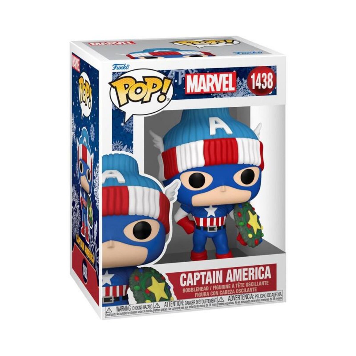 Funko Figurine Funko Pop Marvel Holiday Captain America
