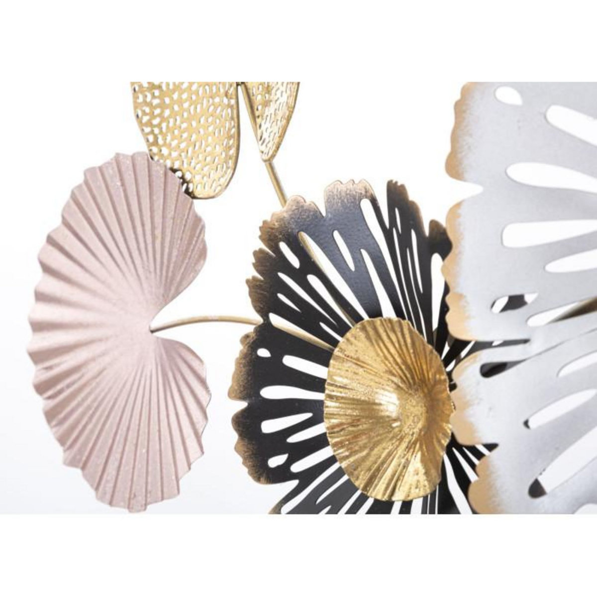 Paris Prix Décoration Murale en Métal  Pinky  106cm Multicolore