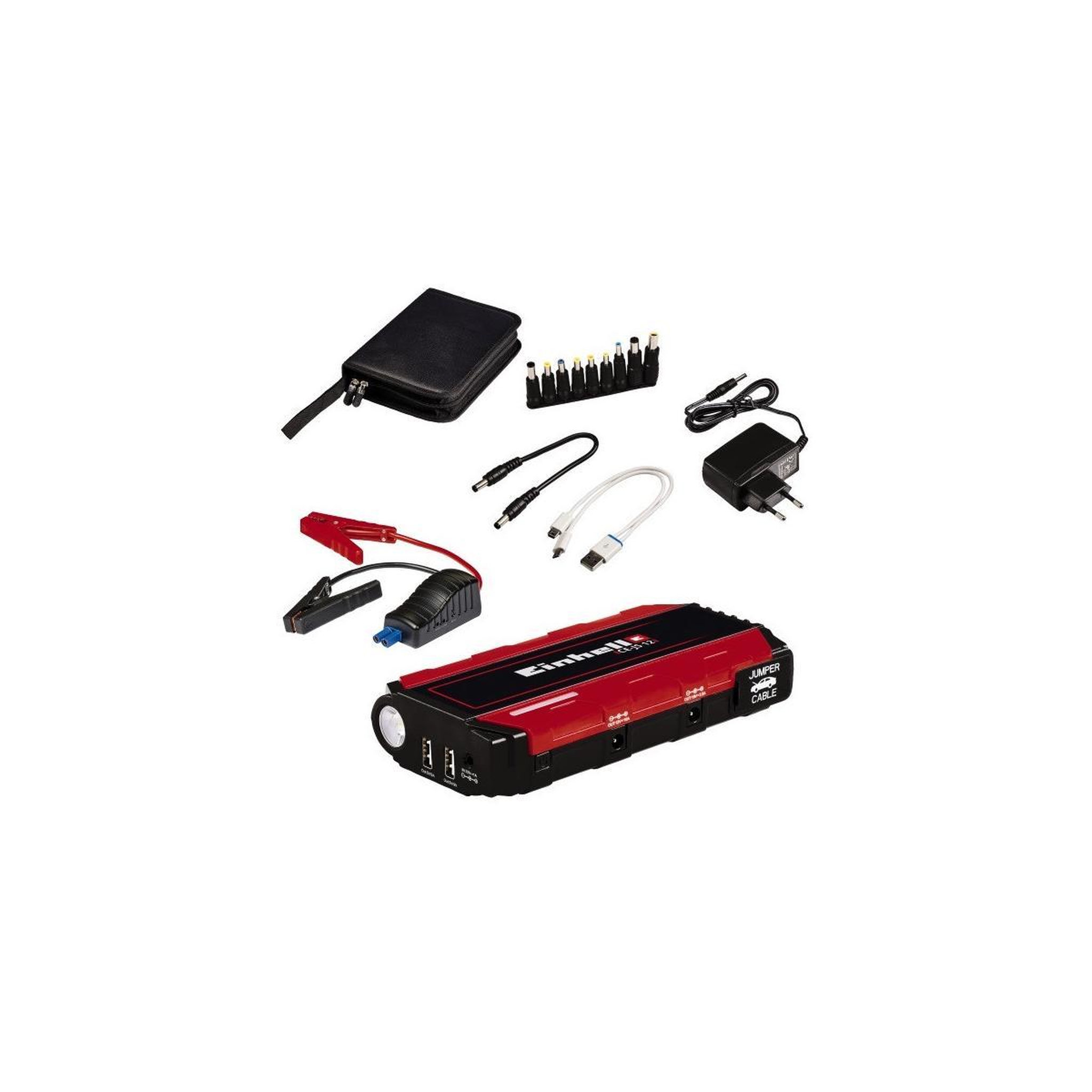 Voir la diapositive 2 : Einhell Einhell CE-JS 12 Lithium Polymère (LiPo) 11000 mAh Noir, Rouge