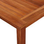 Voir la diapositive 3 : VIDAXL Table de jardin 85x85x74 cm Bois d'acacia massif