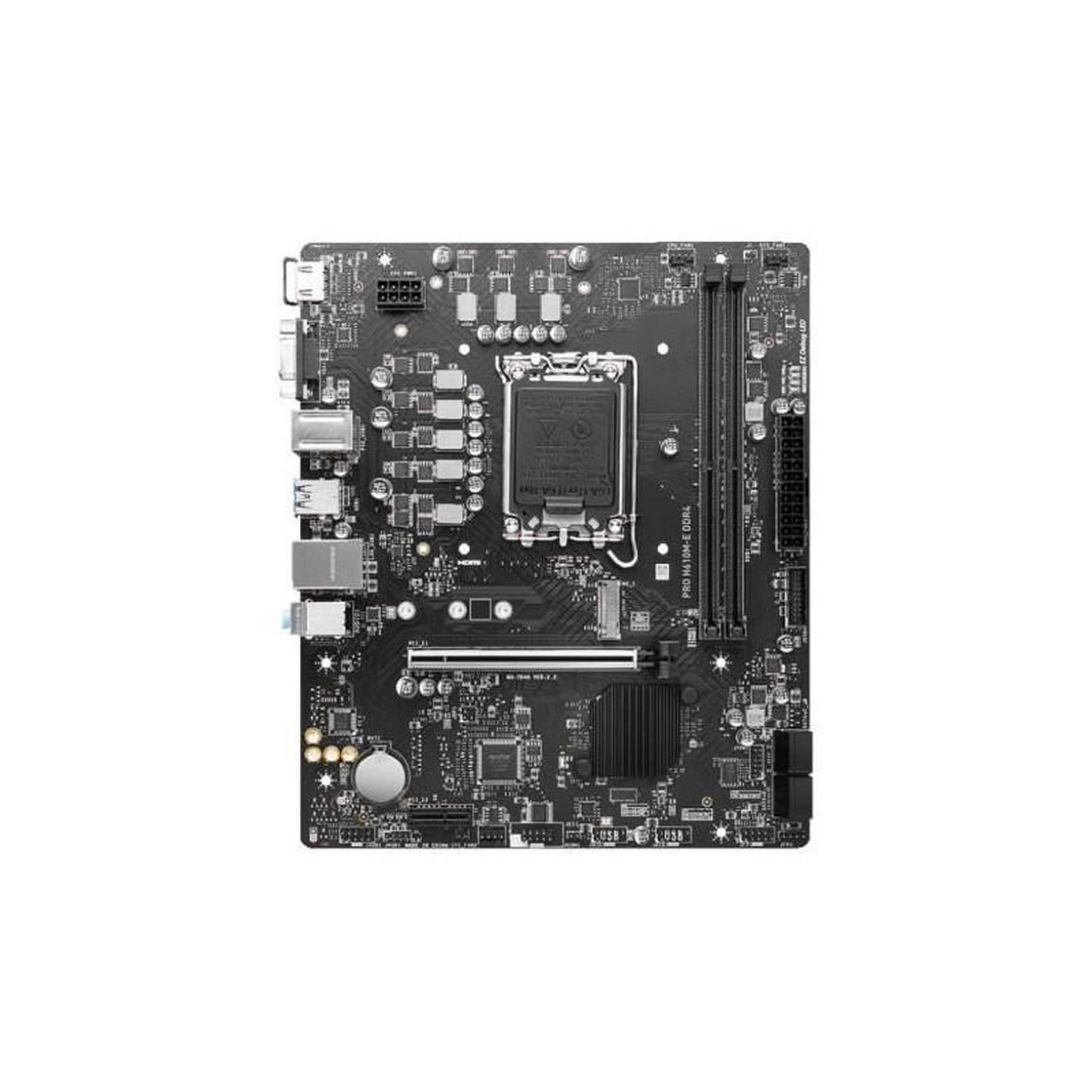 Voir la diapositive 2 : MSI MSI - Carte Mere - PRO H610M-E DDR4