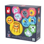 Juratoys-Janod Memo des emotions  -  Jeu