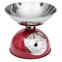 Voir la diapositive 1 : ATMOSPHERA Balance de cuisine rétro rouge 5kg