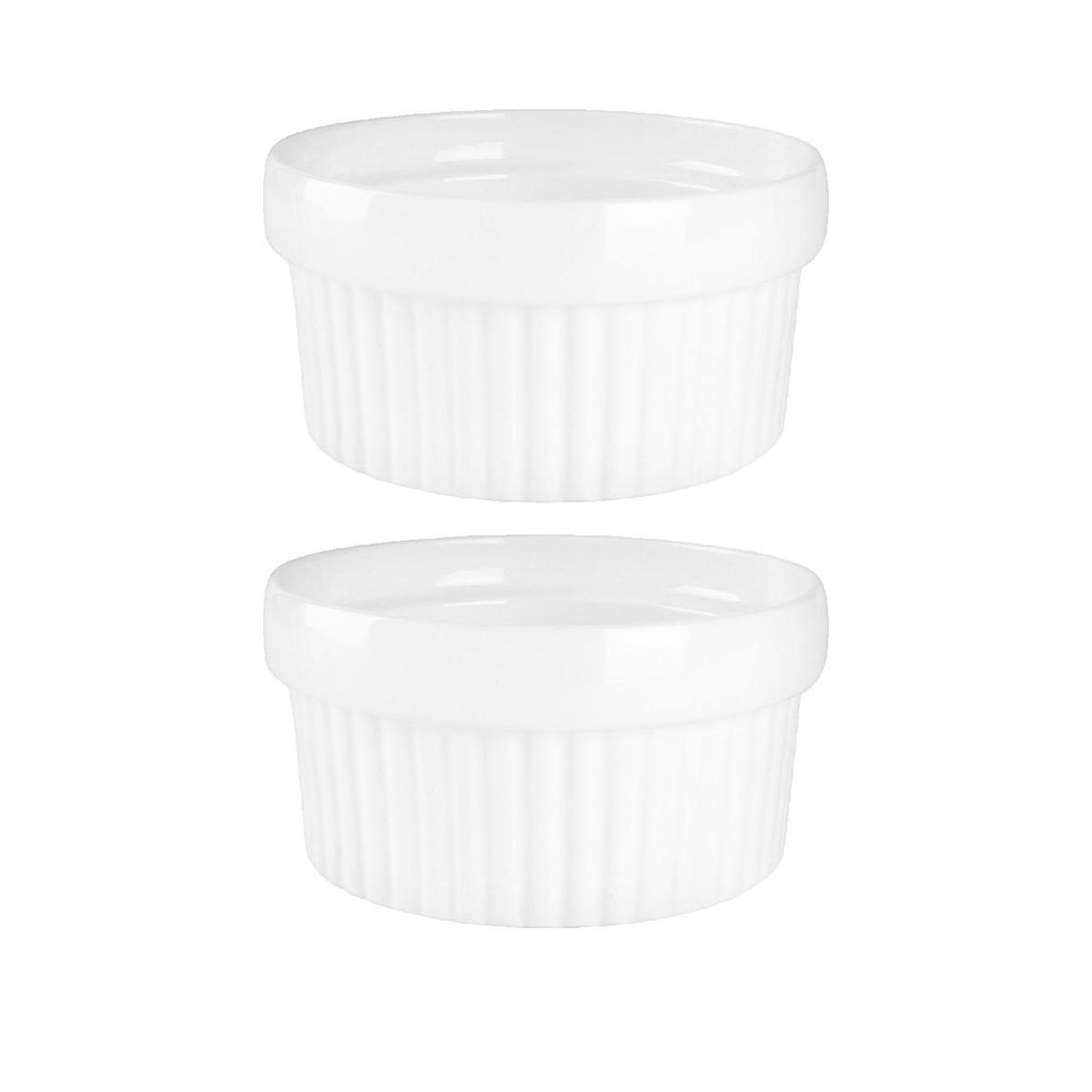 Voir la diapositive 3 : Mondex Cocotte en céramique Mondex 185 ml blanche