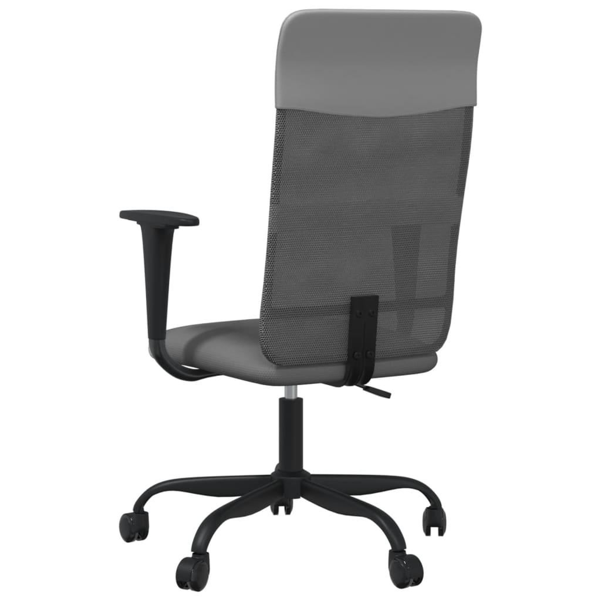 Voir la diapositive 5 : VIDAXL Chaise de bureau reglable en hauteur gris