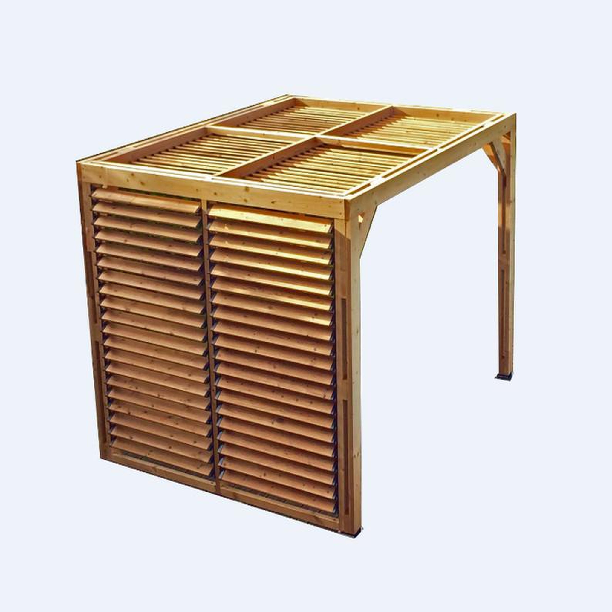 Hisense Pergola 7.32m² bois traité - tho2331vt