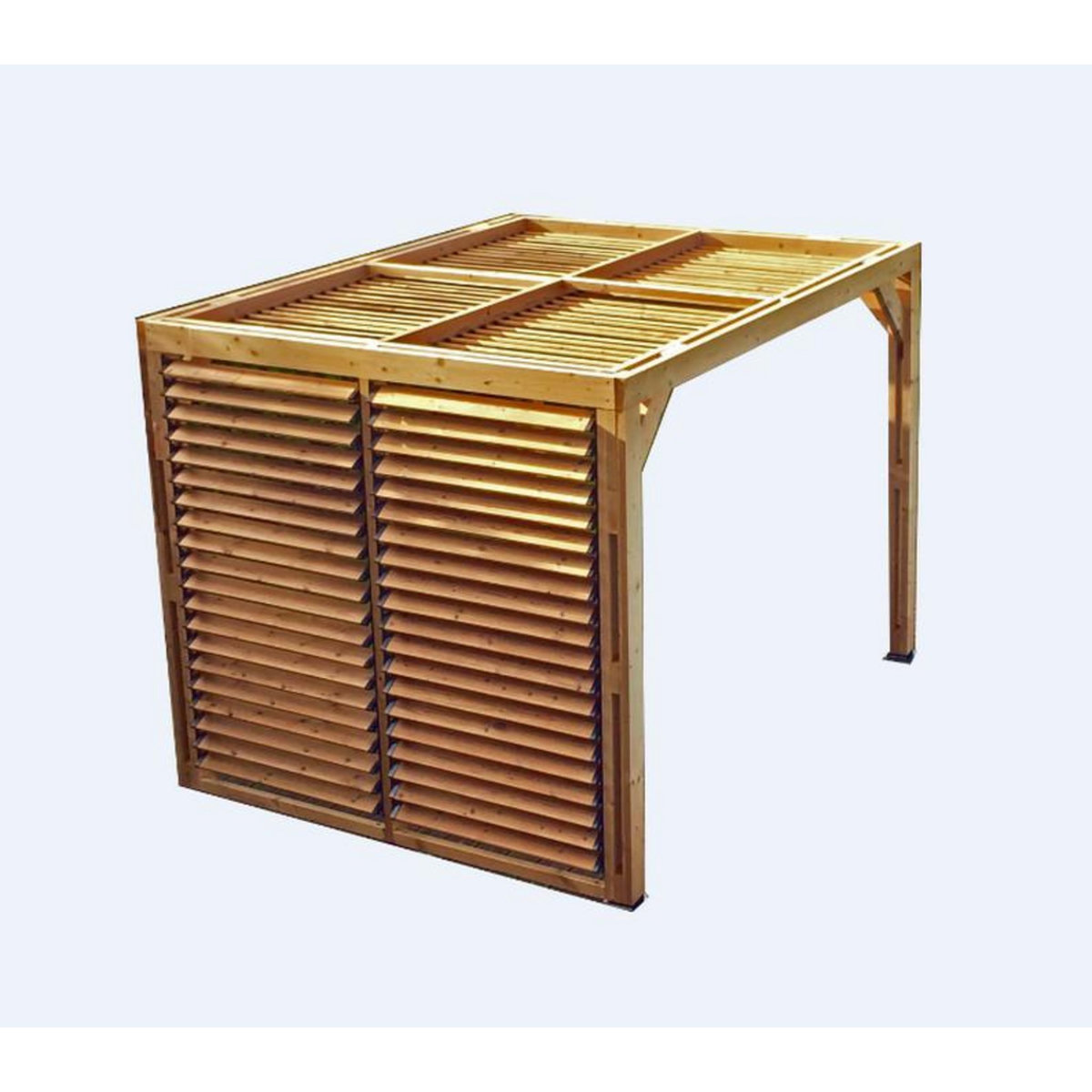 Hisense Pergola 7.32m² bois traité - tho2331vt