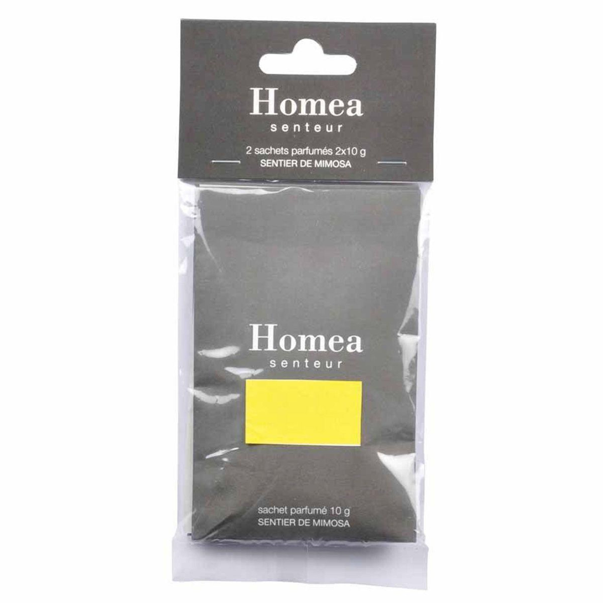 HOMEA Lot de 2 sachets parfumés  calie  20g sentier de mimosa
