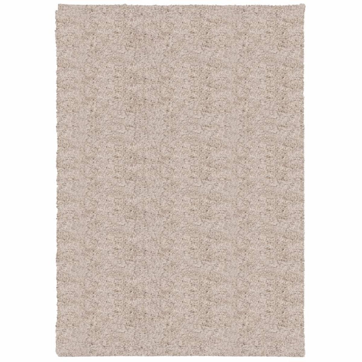 VIDAXL Tapis shaggy PAMPLONA poils longs moderne beige 160x230 cm