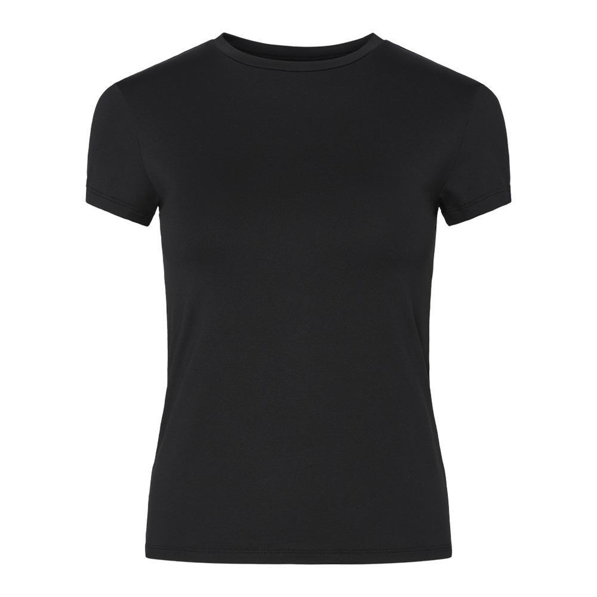 Pieces T Shirt  Femme Pieces Fylla. Coloris disponibles : Noir