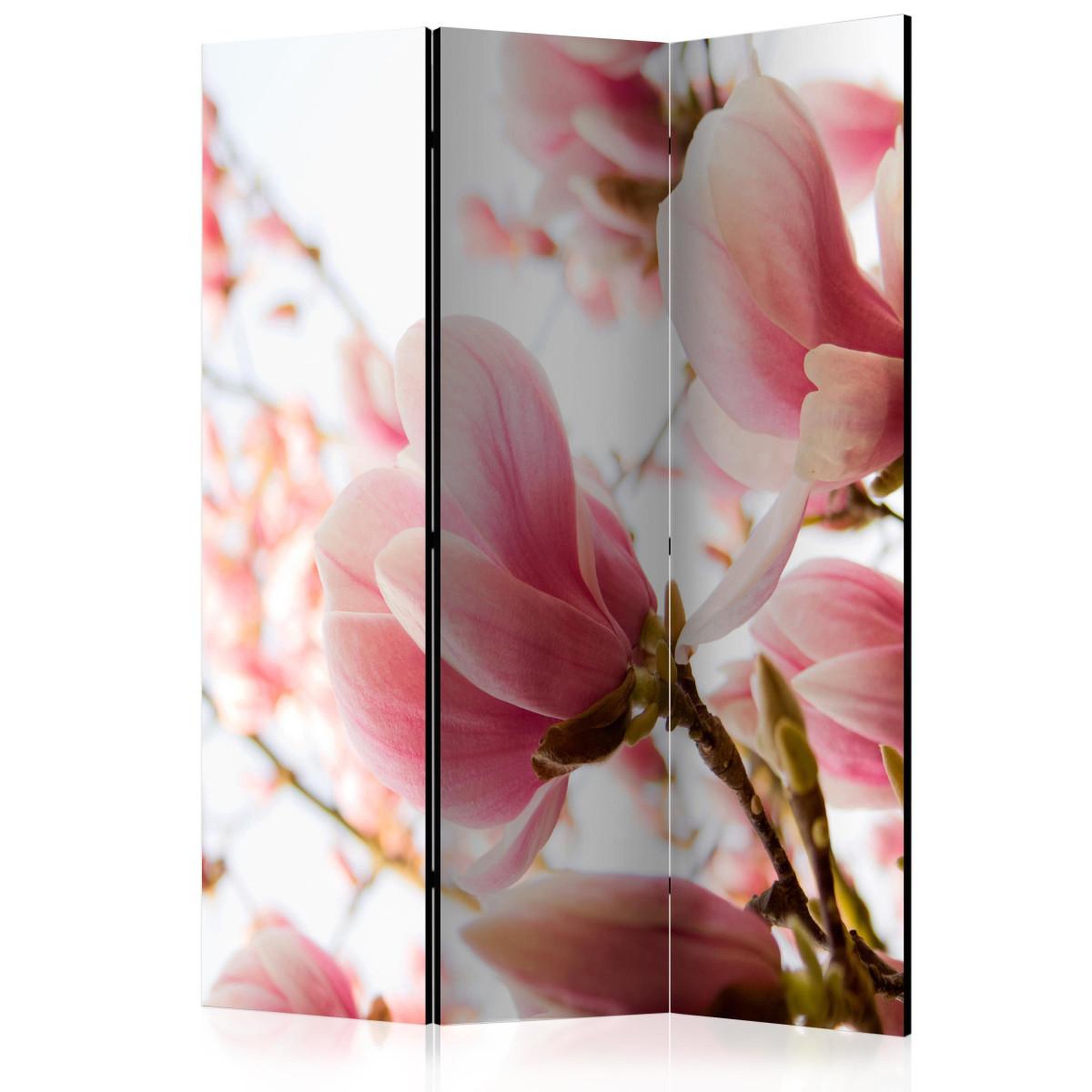 Paris Prix Paravent 3 volets  pink magnolia  135x172cm