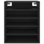 Voir la diapositive 5 : VIDAXL Armoire a chaussures Noir 60x35x70 cm Bois d'ingenierie