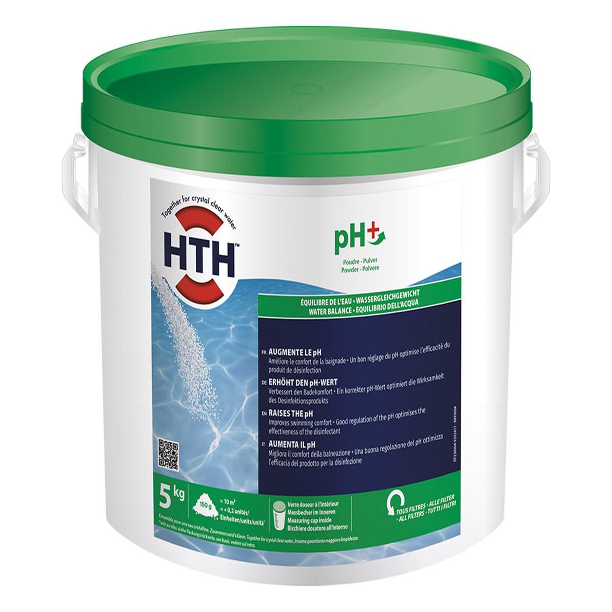 HTH Ph plus poudre 5 kg - hth