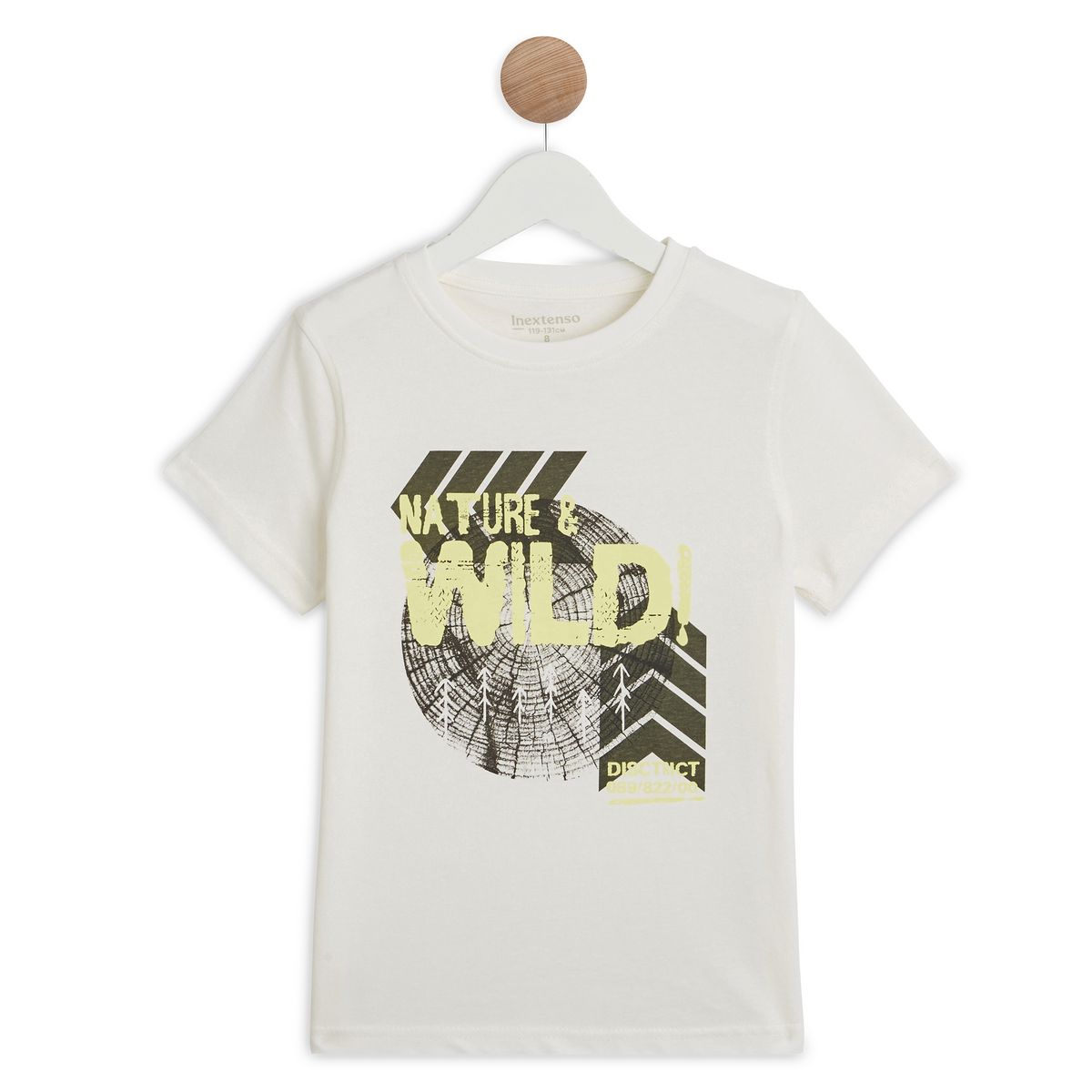 INEXTENSO Ensemble chemise twill + t-shirt manches courtes garçon