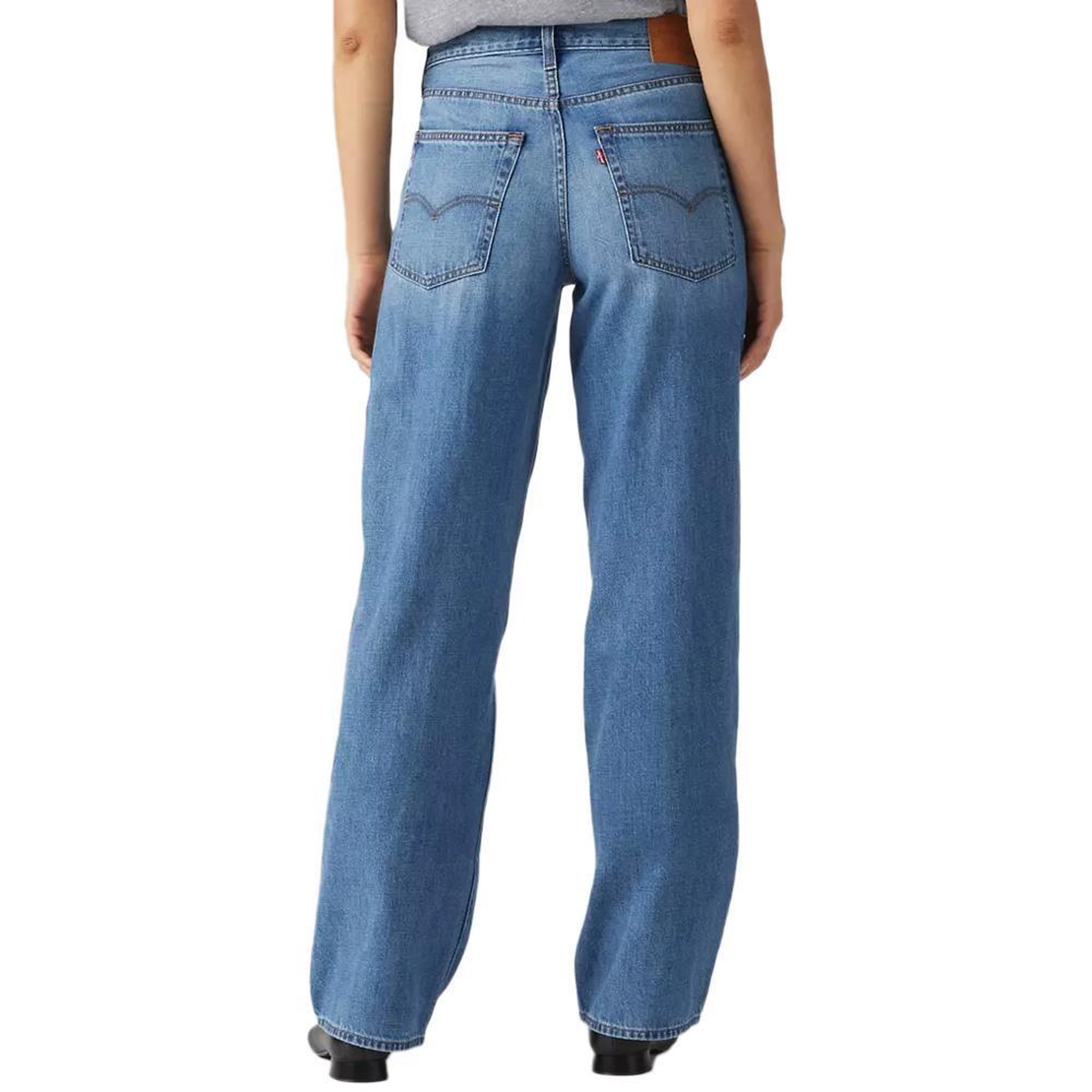 Voir la diapositive 2 : Levi's Jean Baggy Bleu Clair Femme Levi's Baggy
