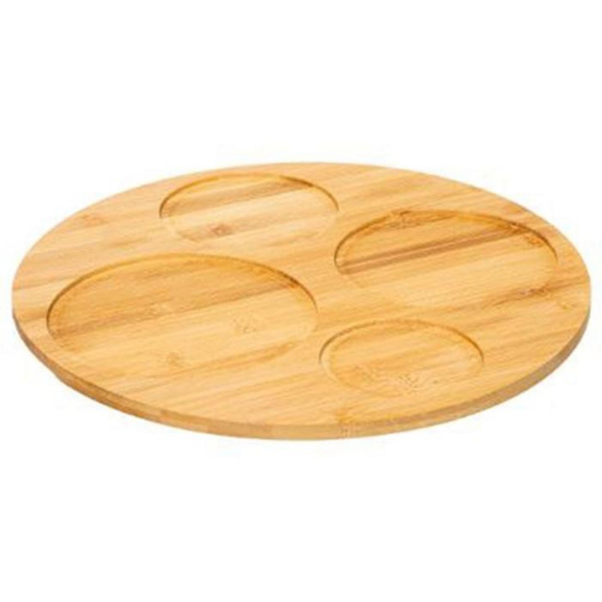 SECRET DE GOURMET Set Apéritif 5 Pièces  Modern Wood  33cm Noir