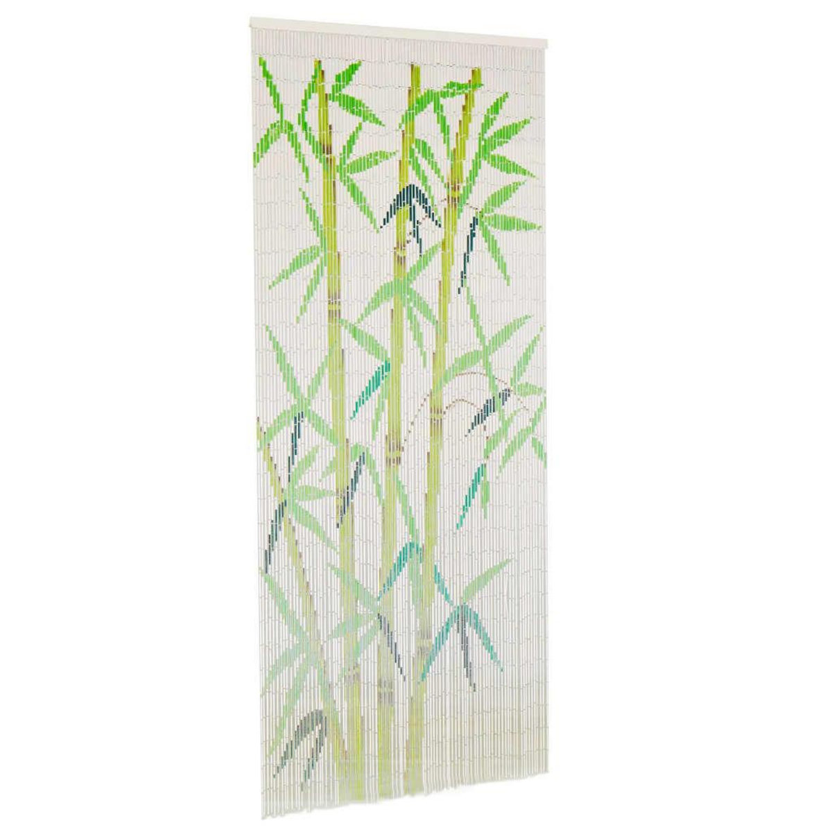 VIDAXL Rideau de porte contre insectes Bambou 90 x 200 cm