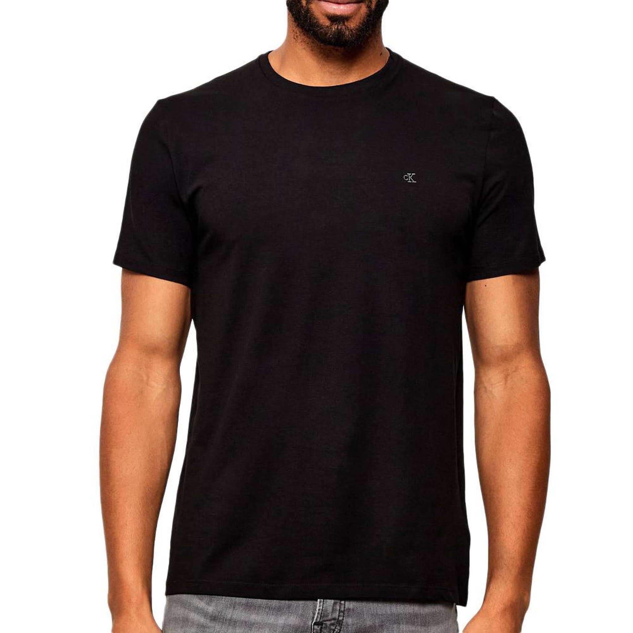 CALVIN KLEIN JEANS T-Shirt Noir Homme Calvin Klein Jeans LV04LC240G. Coloris disponibles : Noir