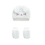 Voir la diapositive 1 : Petit Béguin Bonnet bébé en sherpa + moufles Alaska
