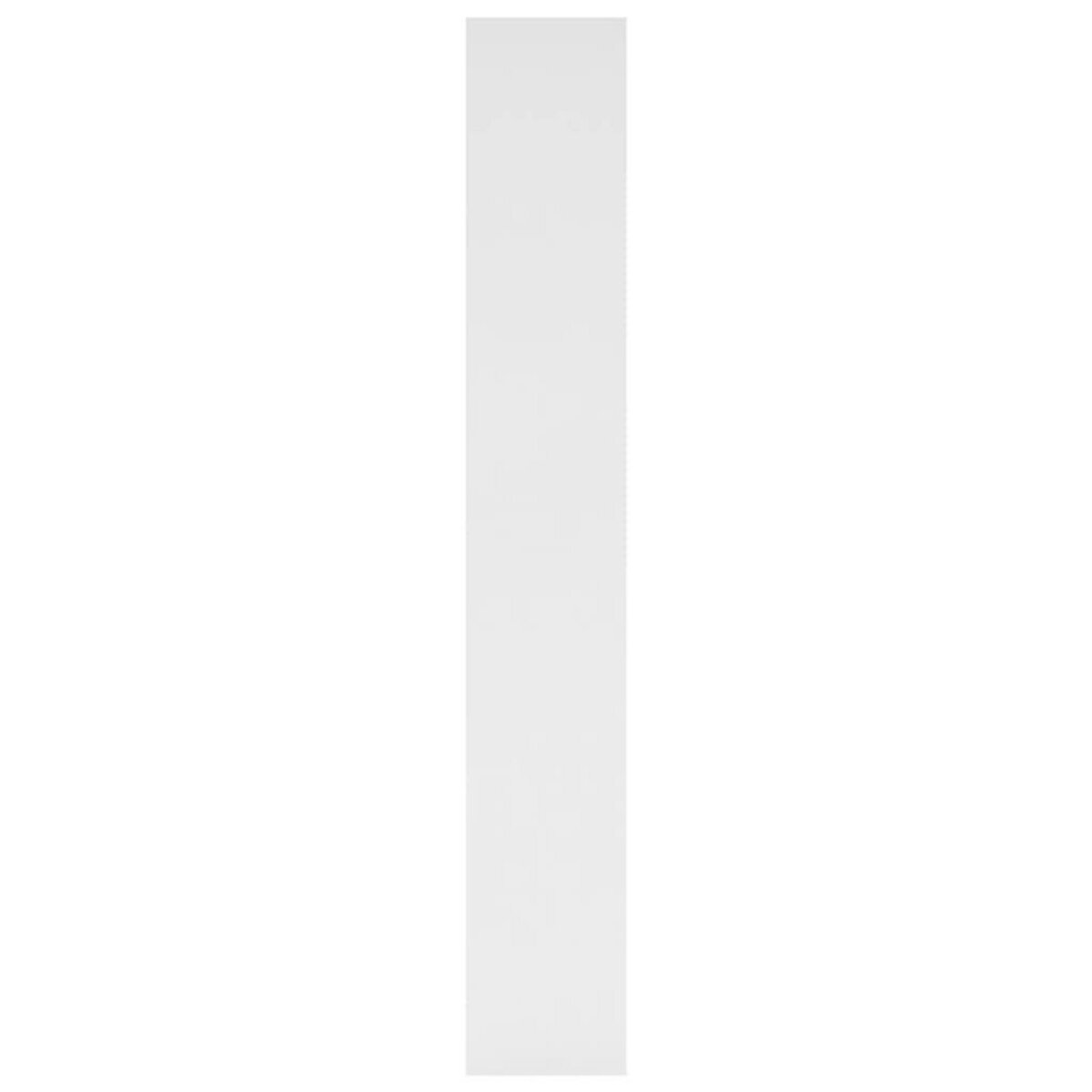 VIDAXL Bibliotheque/Separateur de piece blanc bois d'ingenierie