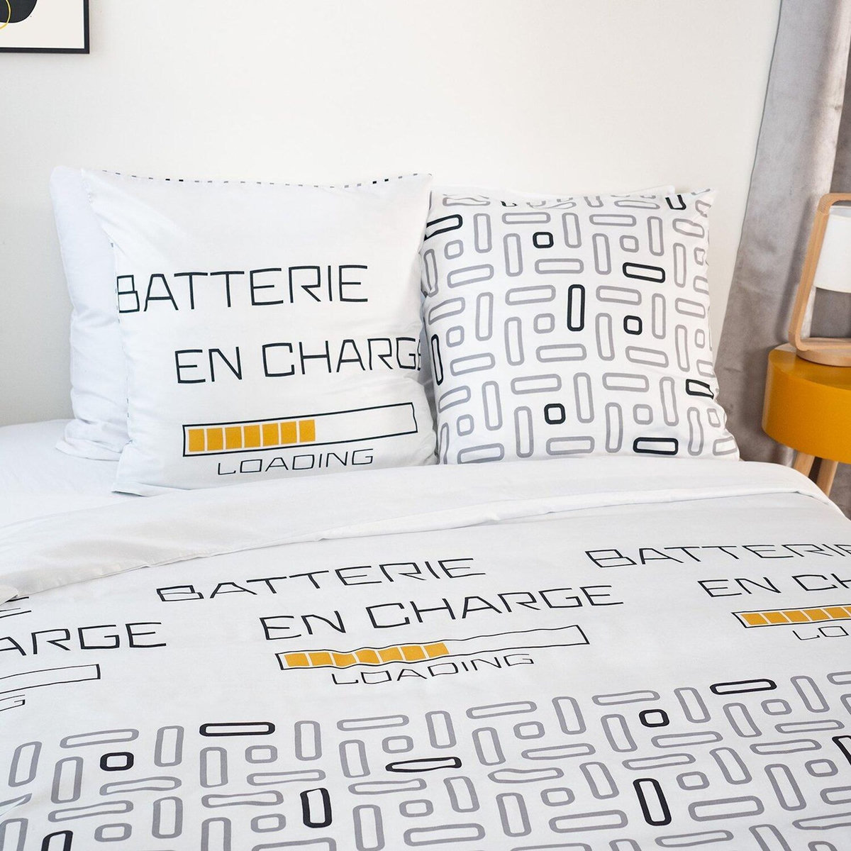 Home collection Parure housse de couette 100% microfibre 72gsm loading