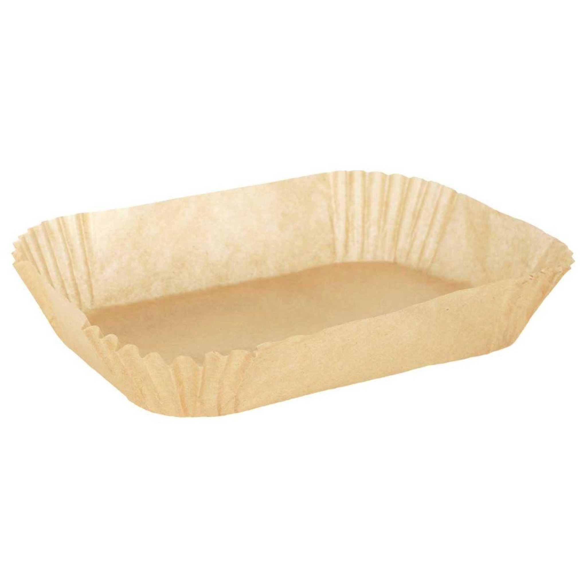 COOK CONCEPT Lot de 50 feuilles de papier cuisson  friteuse à air  20cm marron
