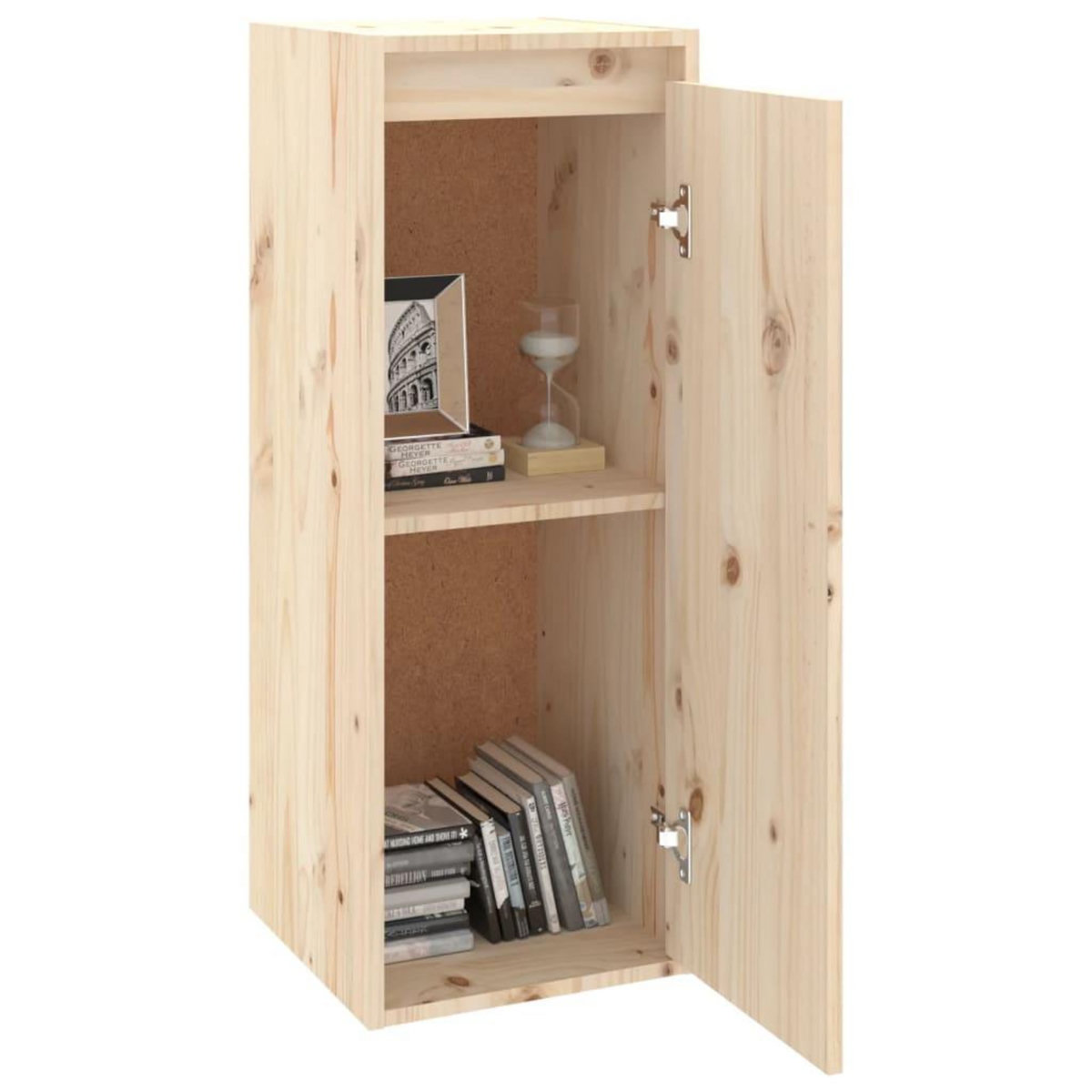 VIDAXL Armoire murale 30x30x80 cm Bois de pin massif