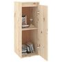 Voir la diapositive 4 : VIDAXL Armoire murale 30x30x80 cm Bois de pin massif