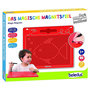 Voir la diapositive 2 : Hape Tablette a dessins magnetique - rouge