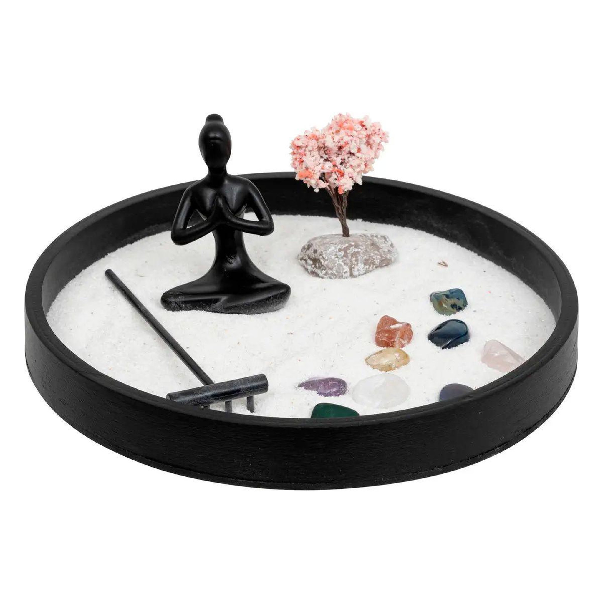 ATMOSPHERA Jardin zen déco  isana  23cm noir