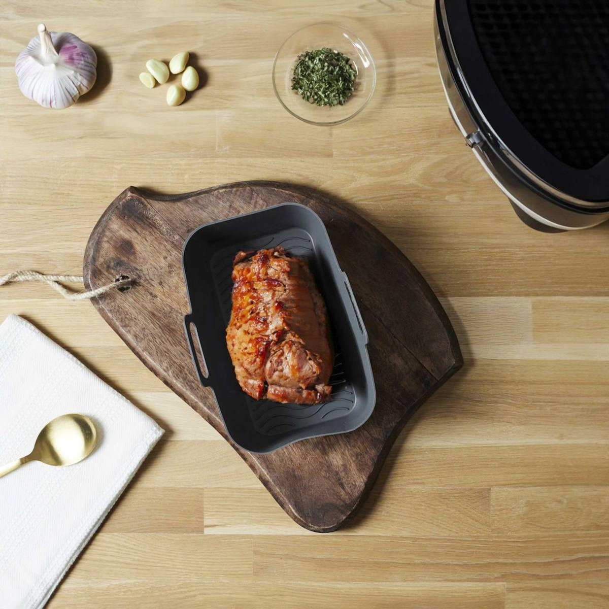COOK CONCEPT moule de cuisson rectangle pour friteuse a air