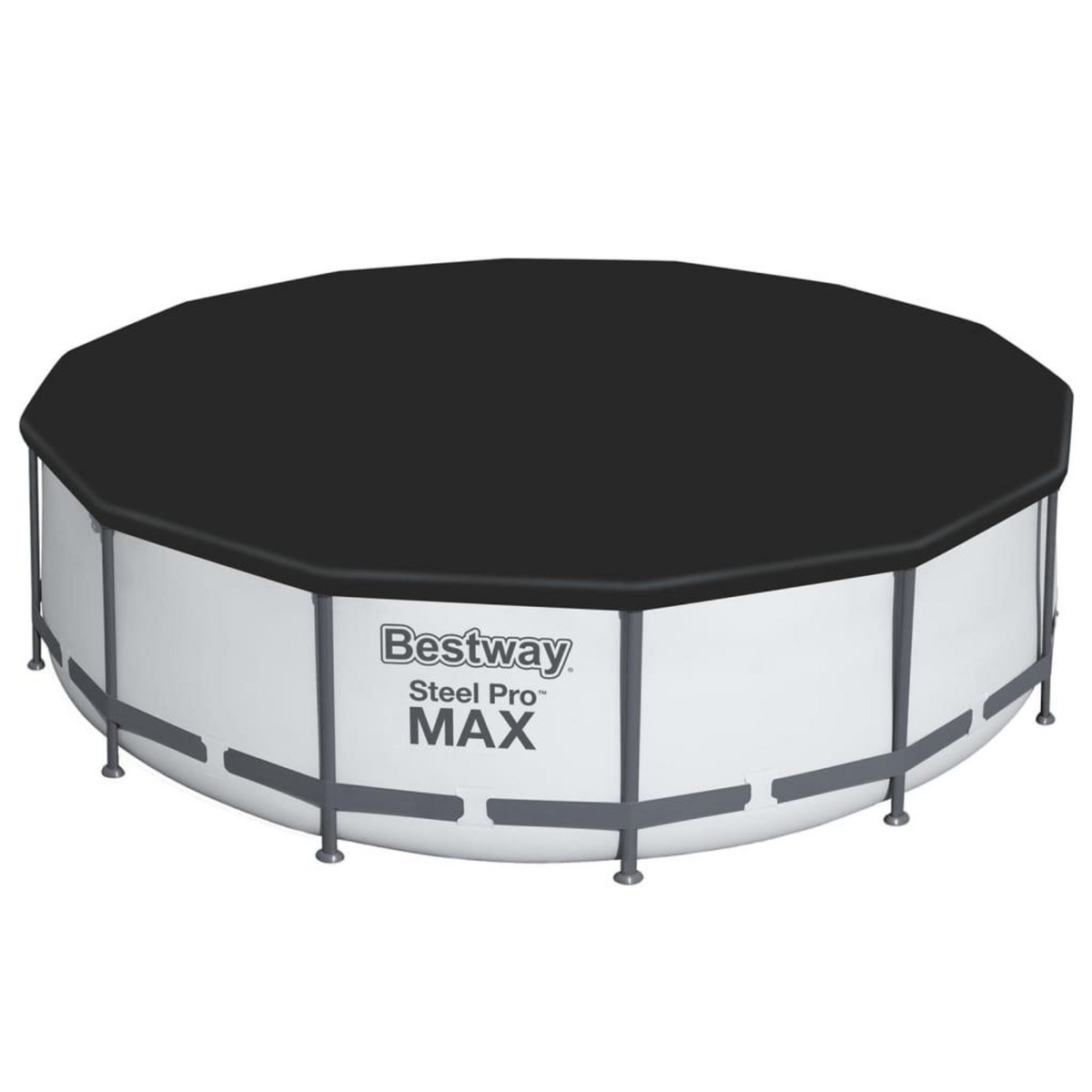 BESTWAY Bestway Ensemble de piscine ronde Steel Pro MAX 396x122 cm