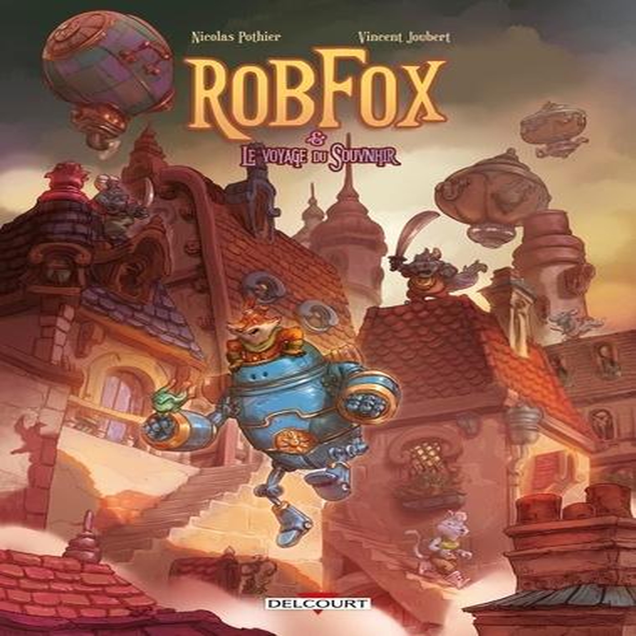ROBFOX & LE VOYAGE DU SOUVNHIR, Pothier Nicolas